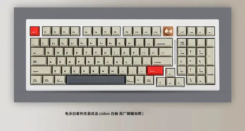 V98 QMK Keyboard Kit Custom RGB Bluetooth Wireless Three Mode Hot Swap 4000mAh for Ergonomic E-sports Gaming Mechanical Keyboard