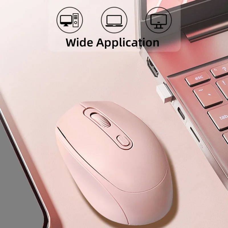 Dual Mode Battery Mice Bluetooth-compatible Wireless Mouse 2.4G Wireless Mouse 1600 DPI Gaming Mouse For Macbook Tablet Laptop