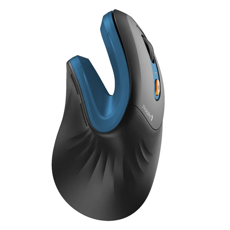 ProtoArc Ergonomic Mouse EM11 NL BT Rechargeable Wireless Vertical Mouse 3 Multi-Device 2.4GHz Optical Mice  for Computer