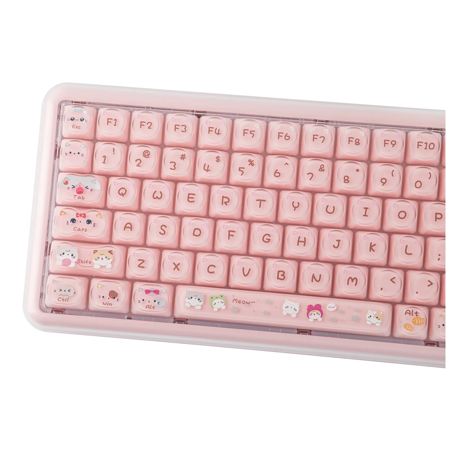 MechLands × Maorbeng X100 PRO Tri-mode Wireless Membrane Keyboard with Number Pad 96% Layout with 5000mAh Battery & RGB Backlits