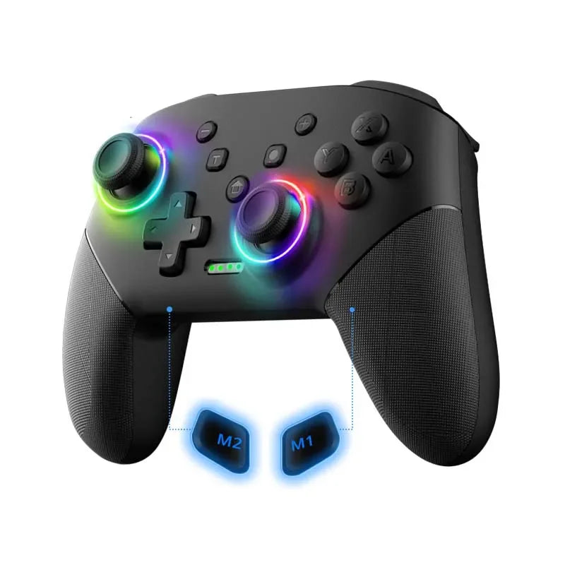 DATA FROG Wireless Pro Controller Gamepad with Programmable Function for Switch / For Switch OLED / For Switch Lite / PC