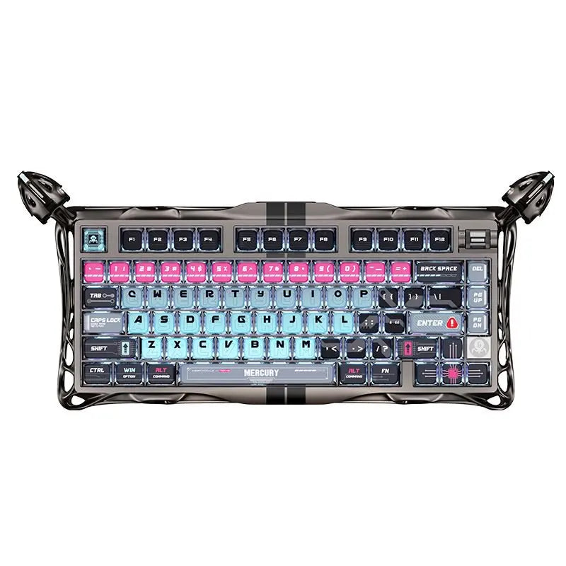 Gravastar V75 PRO Wired Mechanical Keyboard Magnetic Switch RT0.005mm Aluminium Alloy RGB Light Gateron Gasket Gaming Keyboard