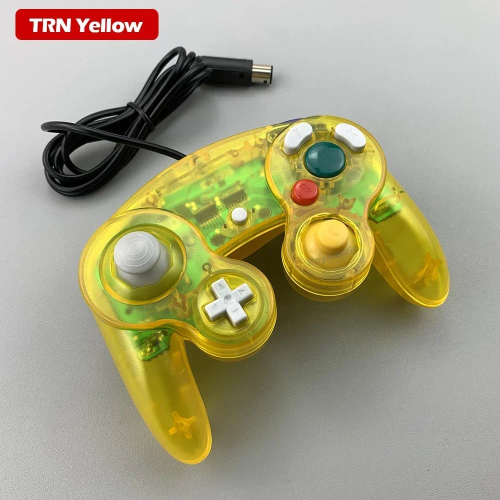 Multi-Colors Wired Gamepad For NGC Console Joypad Controller For GameCube NGC Classic Joystick Retro Game Console Gamepad Access